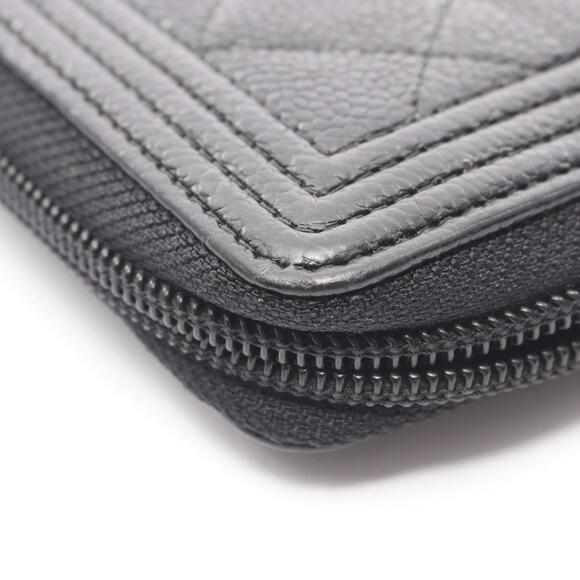 CHANEL Black Leather Wallet - Picture 9 of 11